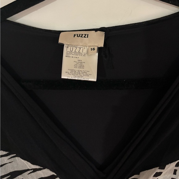 FUZZI Animal Print Midi Length Dress - XL - Picture 2 of 3